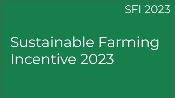 Sustainable Farming Incentive 2023